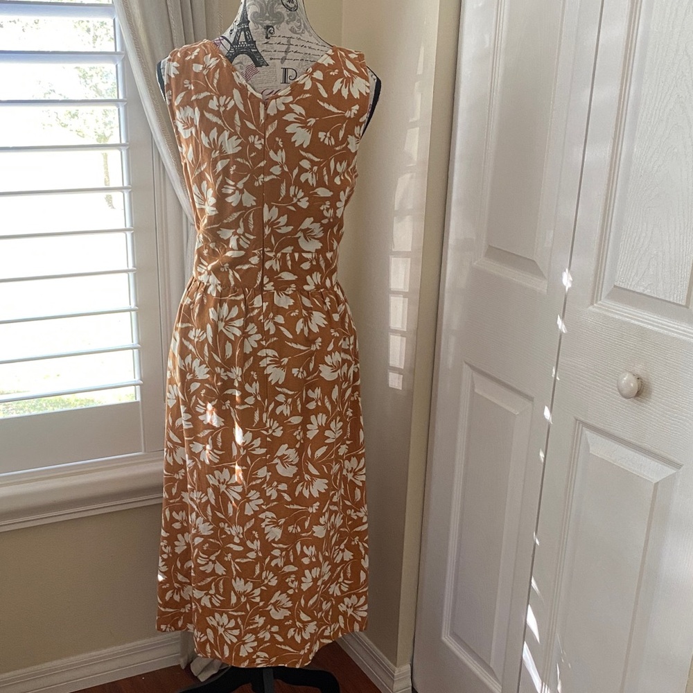 Ann Taylor Factory Vintage Floral MIDI Dress - Picture 5 of 9